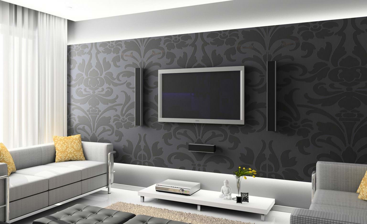 tv arkası duvar kağıdı